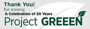 Project GREEEN 20 years